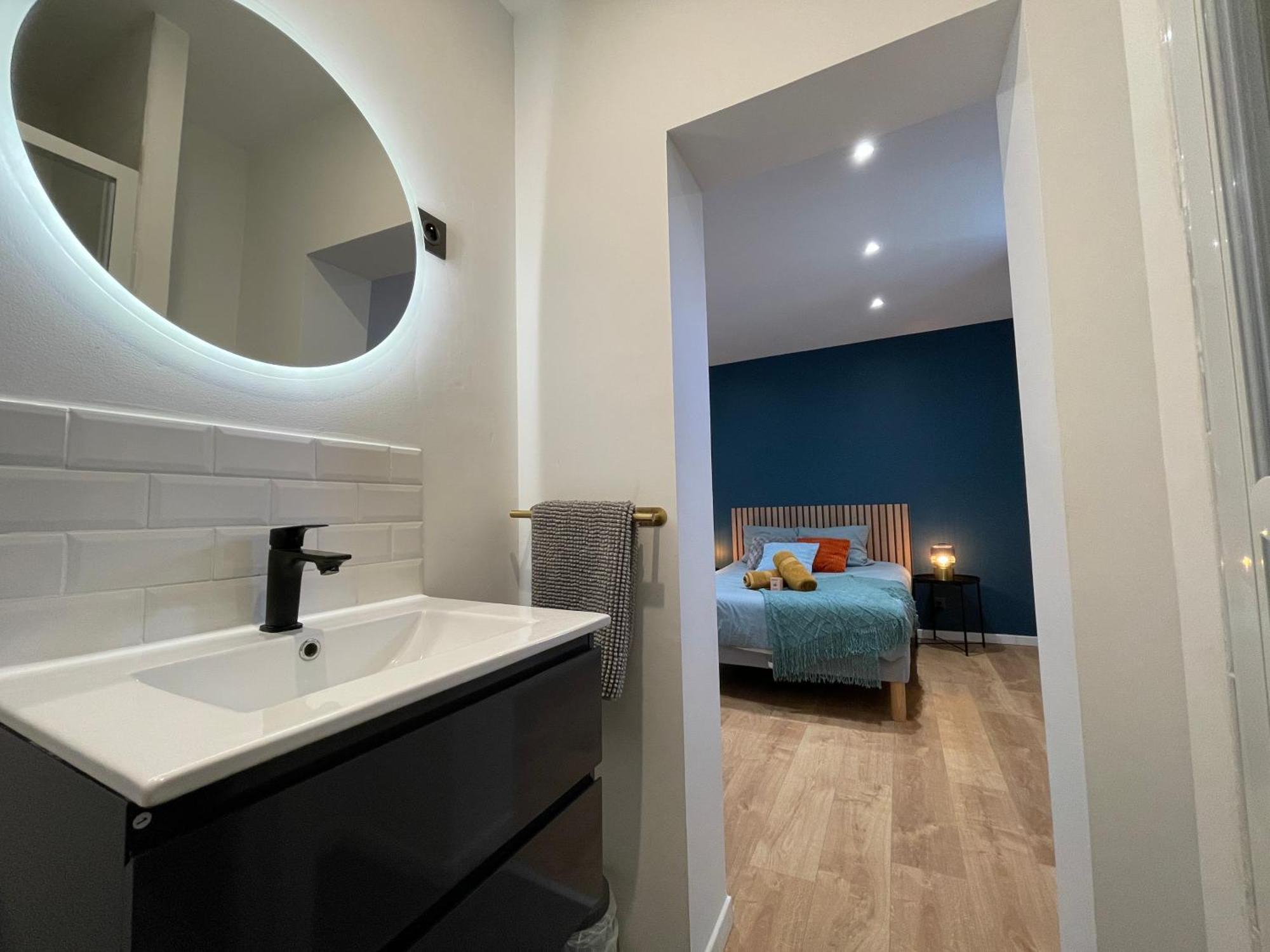 Les 3 Suites - 6 Personnes - 3 Chambres Avec Sdb Privatives Lens Exteriér fotografie