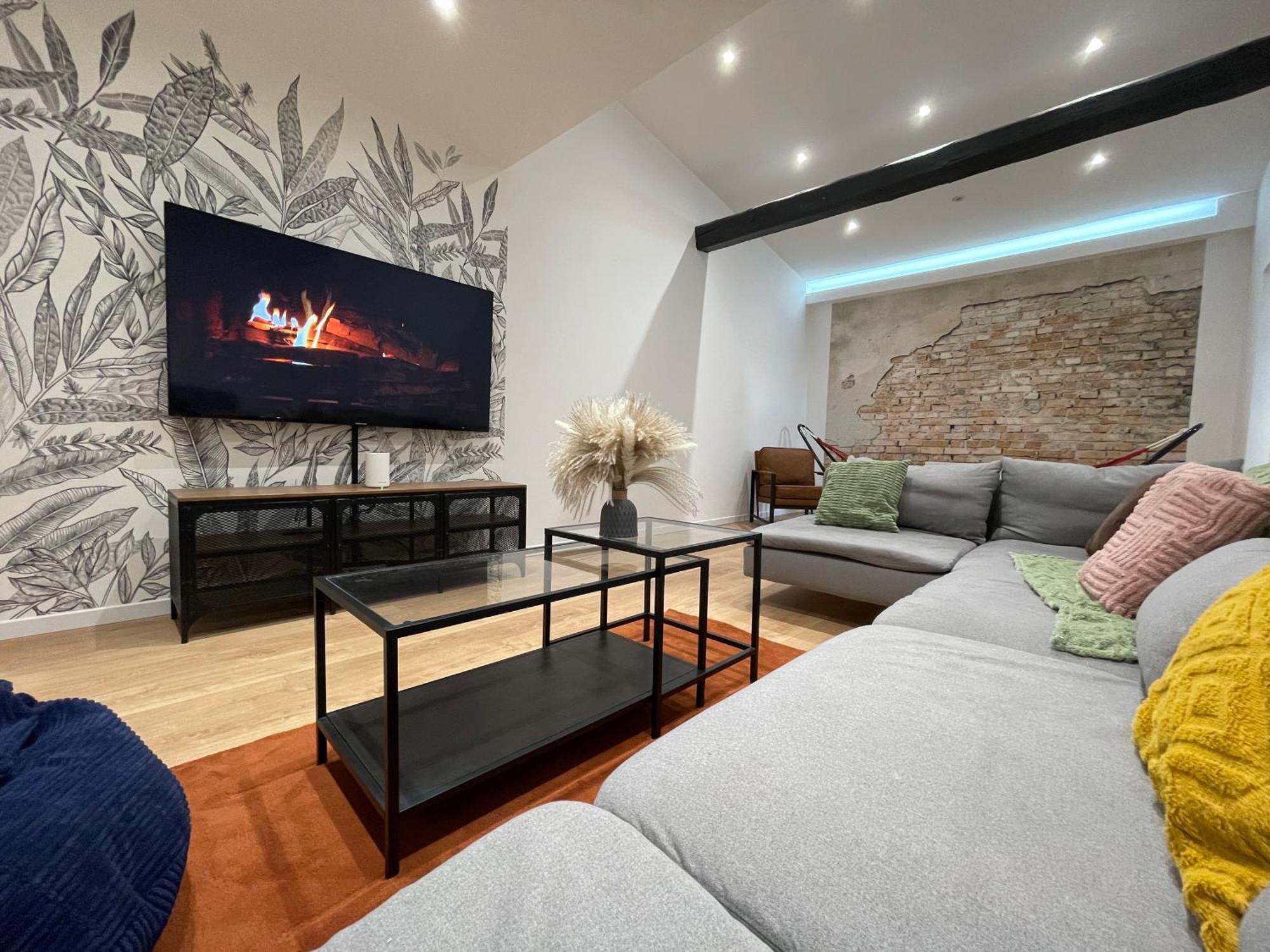 Les 3 Suites - 6 Personnes - 3 Chambres Avec Sdb Privatives Lens Exteriér fotografie